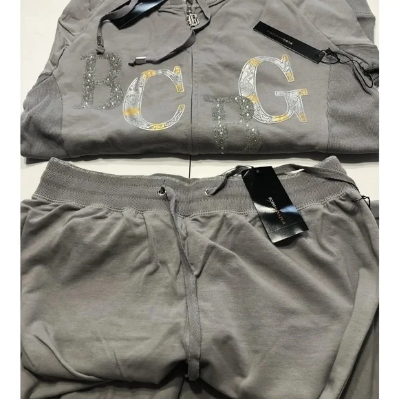 BCBG Maxazria Medium Mist grey Women’s tracksuit BC13683P new. - Picture 4 of 9